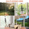 thumbnail image 3 of topjuju 35" Dragonfly Wind Chimes, Metal Wind Chimes Outside, Dragonflies Gifts for Yard Garden Decor, Best Housewarming/Birthday/Festival Gifts for Mother Grandma Father Friend, Memorial Chimes, 3 of 7