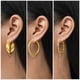 thumbnail image 2 of Juego de 3 Pendientes de Aro JeenMata Lujosos en Oro Amarillo, 2 of 5