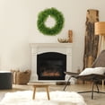 thumbnail image 5 of Unique Bargains Front Door Artificial Wreaths Year Round Wreath Hanging Garland Green, 5 of 7