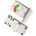 thumbnail image 6 of OFFIGAM Bathroom Occupied Lock Indicator Stainless Steel Toilet Door Lock 1 Set for Public Users, 6 of 8