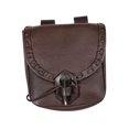 thumbnail image 3 of pitrice Medieval Belt Pouch Durable Fanny Pack Purse Costume Accessories Brown, 3 of 9