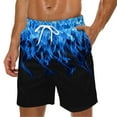 thumbnail image 2 of Mens Swimsuit Mesh Lined With Beach Shorts And Pockets Men'S Board Shorts M, 2 of 4