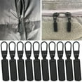 thumbnail image 4 of AMLESO Zipper Pull Outdoor Tags Rope Black 4.8x0.85cm, 4 of 8