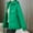 Green, variant on Womens Winter Coats- Hooded Long Sleeve Fleece Short Casual Winter Jackets Blue