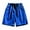 Blue, variant on Summer Casual Mens Shorts Solid Color Lightweight Shorts Elastic Waist Drawstring Shorts