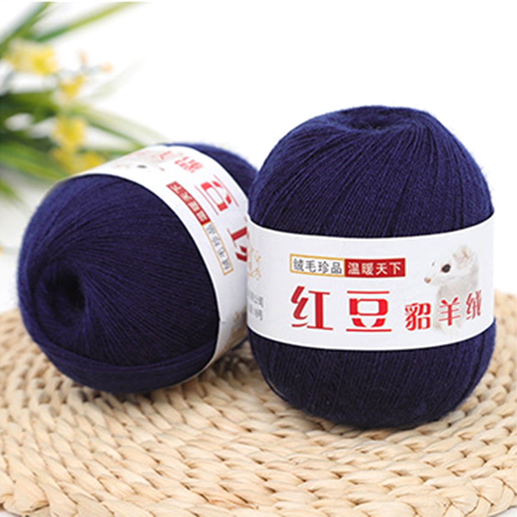 HGYCPP Soft Thin Cashmere Wool Yarn Multiple Colors Hand-Knitted ...