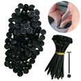 thumbnail image 2 of 200 Pcs Nylon Universal Cable Tie Buckle Heavy Duty Self-Locking Zip Ties Holder with Pin And Button Multi-Purpose Cable Tie Tool for Car Daily Repair, 2 of 7