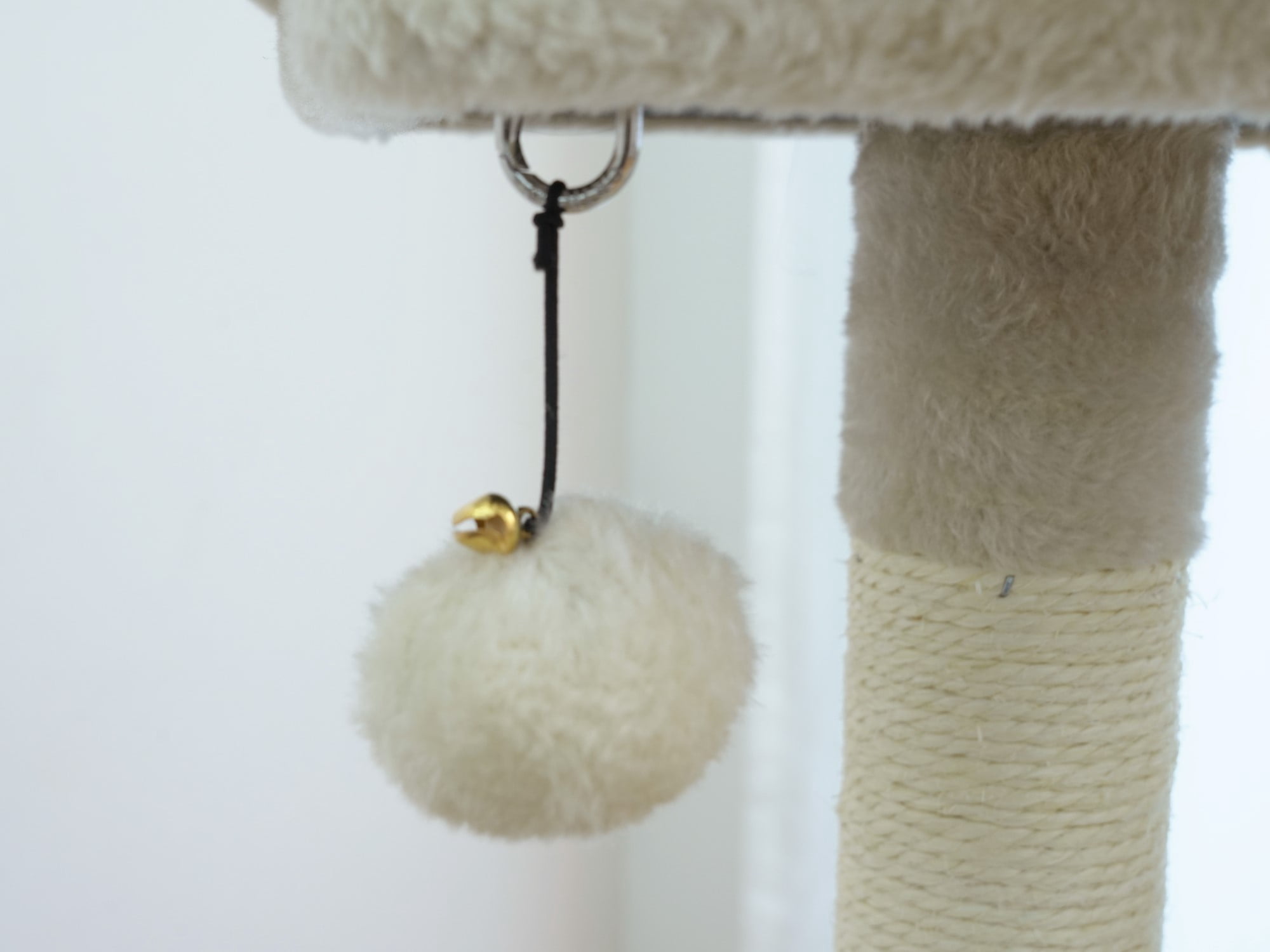 Vibrant Life Heavy Duty 7-Level 67" Cat Tree with Scratch Ramp, Hammock, and Two Condos, Beige