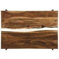 thumbnail image 4 of Alaterre Meuble Table Basse Rivers Edge 48 Pouces en Bois d'Acacia et Acrylique, 4 of 7