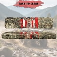 thumbnail image 4 of HUIACONG Camo Deer UTV Seat Covers Waterproof Easy to Install 4 Wheeler Seat Cover Non-Slip Soft for Kawasaki Mule 4010, 4 of 7