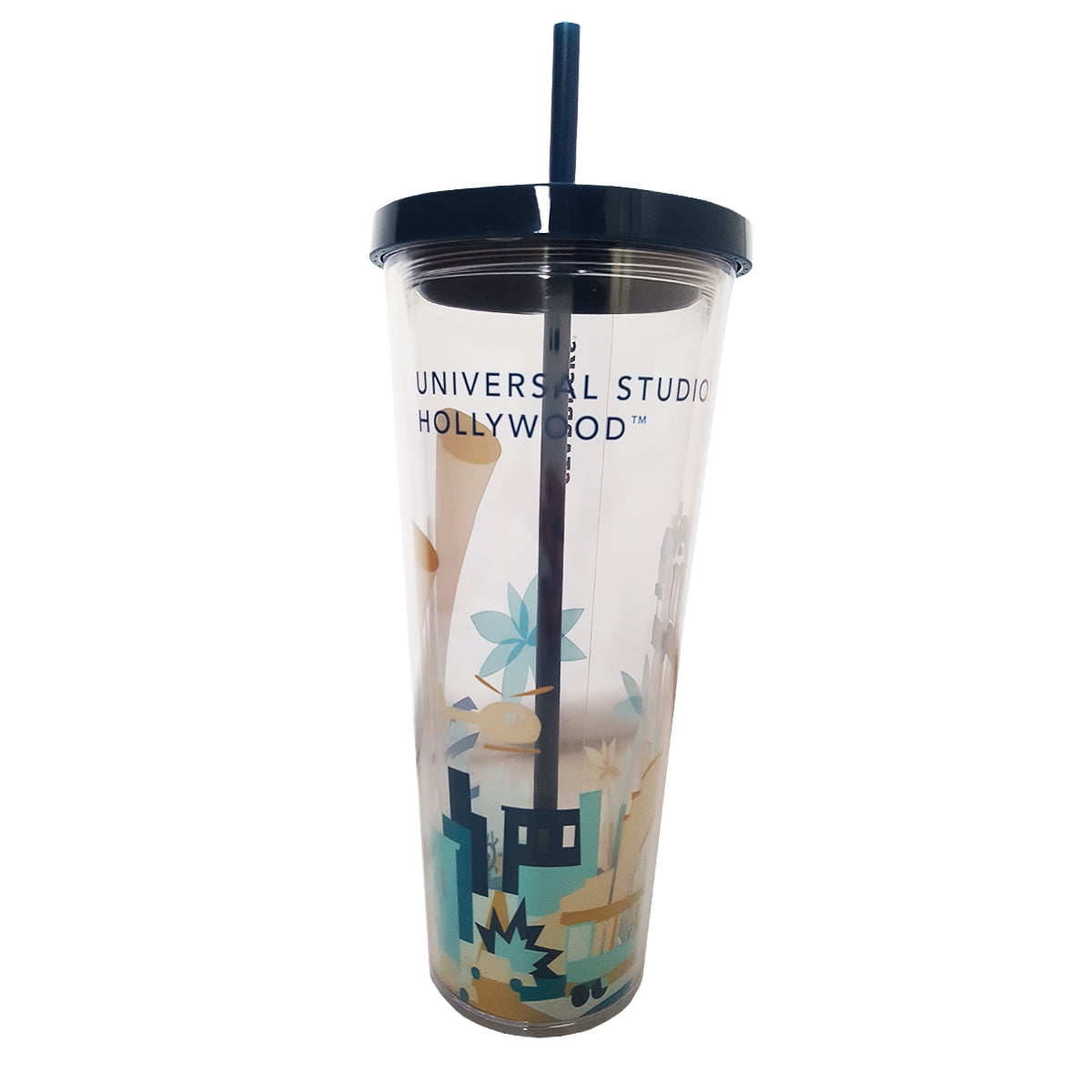 Starbucks Universal Studios Hollywood Venti Water Cup 24