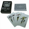 Trademark Global One Blue Deck- Royal Plastic Playing Cards w/Star Pattern