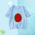 thumbnail image 5 of QUDDERR 3-14T Kids TShirts Cotton Summer Crewneck Tees Little Big Girls T Shirts Short Sleeve Tees 3-14T Sequin Pullover Tops Teen Girls Cartoon Casual Tops, 5 of 8
