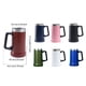 thumbnail image 4 of Bearachild Taza de vacío de acero inoxidable, portátil, con mango, boca grande, reutilizable, aislamiento térmico, 709ml, frasco de repuesto para el Suministros térmicos Azul Bearachild HA074472-07, 4 of 6