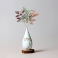 thumbnail image 4 of 5PCS Artificial Rabbit Ear Leaf Eucalyptus Stems Home Decor Simulation Iron Wire Silk Cloth Wedding Diy Floral Arrangement, 4 of 5