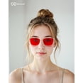 thumbnail image 2 of Gafas Bloomoak con Lentes Rojas Antiluz Azul y Doble AR, 2 of 8