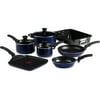 T-fal Thermo-Spot Non-Stick Soft Handles Cookware Set, 10 Piece