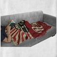 thumbnail image 6 of Cars Soft Flannel Fleece Blanket, Retro Poster Design Nostalgic Black Car Automotive Industry Old Fashioned Grunge, Cozy Plush for Indoor and Outdoor Use, 50" x 60", Beige Ruby Black, by Ambesonne, 6 of 6