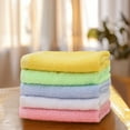 thumbnail image 4 of WUSUOWEI 4PCS Cleaning Cloths,Square Washcloths,9Inch,Microfiber Cleaning Towels,Non Streak,Non Abrasive,Reusable and Washable,Absorbent Kitchen Bathroom Hand Dish Cloths for Drying, 4 of 8