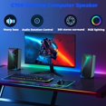 thumbnail image 2 of Altavoces de PC ROSON Gaming con alimentación USB de 3,5 mm AUX para portátil, 2 of 8