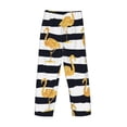 thumbnail image 5 of Balery Gold Flamingo print Men's Pajama Pants,Ultra Lightweight Pjs,Lounge Pant-Small, 5 of 9