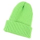 thumbnail image 2 of Gorro de punto con puños, cálido, talla única, gorro de pescador, ligero y para mujer BLESIY Gorros Beanie, 2 of 8