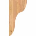thumbnail image 3 of 5 1/2"W x 12"D x 24"H Carmel Smooth Corbel, Western Red Cedar, 3 of 9