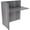 Weathered Charcoal, variant on Lorell Weathered Charcoal Laminate Desking - 1" Top, 42" x 24"41.5" - Material: Laminate - Finish: Weathered Charcoal
