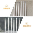 thumbnail image 3 of European Style Taper Candles For Easter White 6Pcs 10.8X0.8X0.8In, 3 of 5