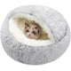 thumbnail image 1 of Camas calmantes para Perros y Gatos con Funda con Capucha,Cama esponjosa de Piel sintética Antideslizante,Cama autocalentable para Mascotas para acurrucarse, 1 of 9