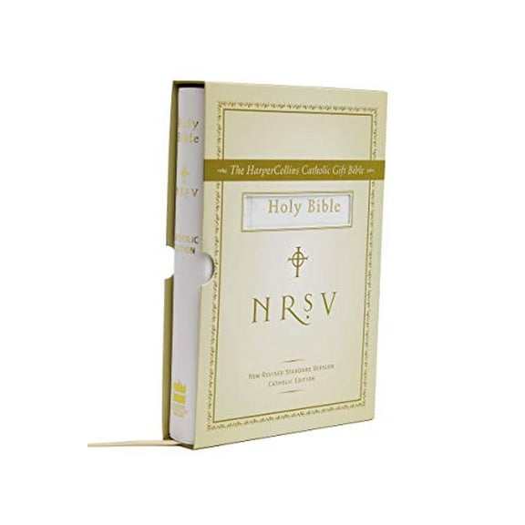 Pre-Owned HarperCollins Catholic Gift Bible-NRSV Paperback