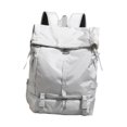 thumbnail image 3 of Mochila de viajes mochila casual con correas ajustables ligeras con mochila de compartimento para zapatos para senderismo deportivo durante la noche Gris, 3 of 8