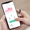 thumbnail image 4 of Paso Distancia Caloría Contador Sport Ring R11M Smart Multi-Sport Modos Compatibles con el diente 5.0 Heart Oxygen Sleep Monitoring Amigo agregando tomas fotos inteligentes para azul, 4 of 9