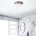 thumbnail image 3 of Lucas McKearn Epsilon 3 Light Flush Mount Polished Chrome, 3 of 3