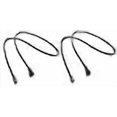 thumbnail image 3 of 24 Inch 3-Pin Black Sleeved computer case Fan Male to Female Extension cable (2-Pack), 3 of 3