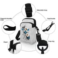 thumbnail image 5 of HELLHERO Polyester Messenger Bag Lightweight Crossbody Bag for Travel Daily Use(Daisy), 5 of 7