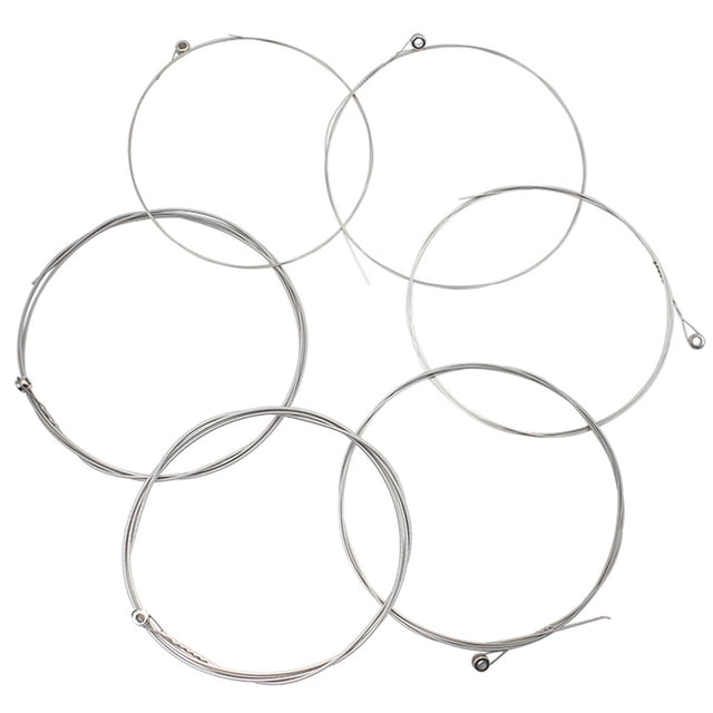 FELTECHELECTR Guitar Strings Replacement String 6 Strings Guitar String Silver For Electric Guitar Playing