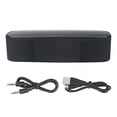 thumbnail image 4 of Totola Altavoz Bluetooth inalámbrico con ranura para tarjeta AUX/USB/TF, altavoz estéreo portátil para exteriores con audio HD, graves mejorados, controlador dual, llamadas manos libres, altavoz de ra, 4 of 5