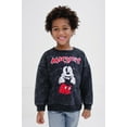 thumbnail image 2 of Disney Mickey Mouse French Terry Matching Family Sweatshirt Toddler to Little Kid, 2 of 5