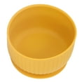 thumbnail image 3 of Tazón para bebé con base de succión de silicona, antivuelco, a prueba de derrames, multifunción, para comida, sopa de frutas, amarillo, 3 of 14