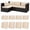 Beige, variant on Set of 8 Stretch Patio Cushion Covers, Washable Universal Fit for Outdoor Sofa & Chair Seats, Easy Install Furniture Protection(Covers Only)