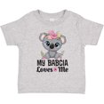 thumbnail image 3 of Inktastic My Babcia Loves Me Grandchild Girls Toddler T-Shirt, 3 of 5