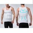 thumbnail image 3 of Mens Slimming Body Shaper Vest Shirt Abs Abdomen Slim, 3 of 5