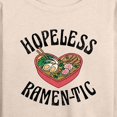 thumbnail image 3 of Instant Message - Hopeless Ramentic - Women's Lightweight French Terry Long Sleeve Shirt, 3 of 6