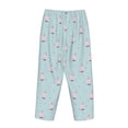 thumbnail image 5 of Xecao Milk Tea Women's Straight Lounge Pajama Pants: The Epitome of Relaxed Sleepwear, 5 of 9