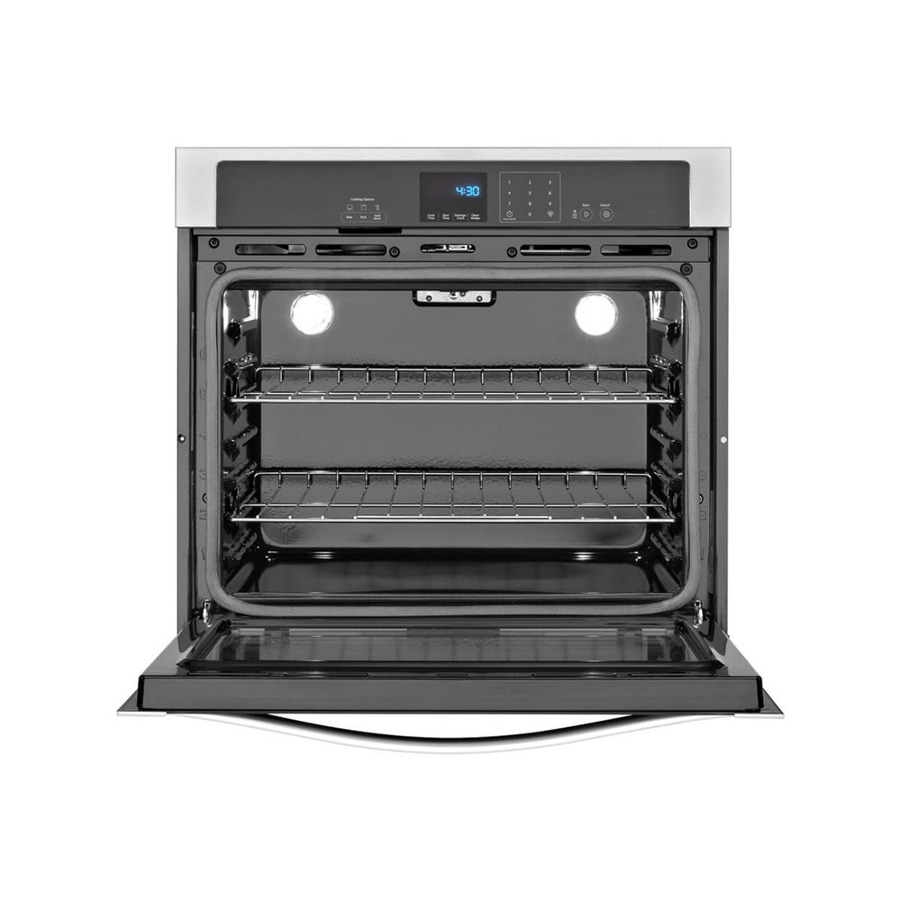 Whirlpool WOS51EC0AS Single Electric Wall Oven Stainless Steel Common