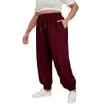 thumbnail image 3 of Sweatpants Women Baggy Pants Women’s Plus Drawstring High Waisted Jogger Pants with Pockets Workout Running Sports Joggers, 3 of 6