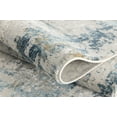 thumbnail image 5 of Rug Branch Contemporary Abstract  Blue Grey Indoor Area Rug - 4x6, 5 of 7