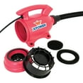 thumbnail image 2 of Xpower B-55 Portable Home Pet Grooming Force Hair Dryer and Vacuum (Pink), 2 of 6