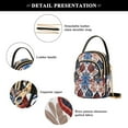 thumbnail image 4 of joogoo Women Bohomia Ethnic Leaves Chain Crossbody Bags Shoulder Handbag Phone Purse, 4 of 5